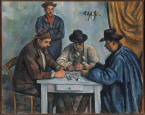 Die Kartenspieler von Paul Cézanne