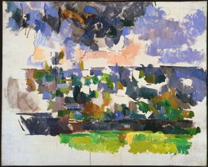 Der Garten von Les Lauves von Paul Cézanne