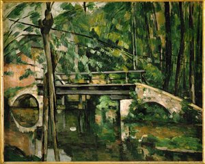 Die Brücke von Maincy von Paul Cezanne
