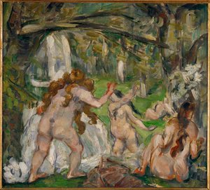 Drei Badende von Paul Cezanne