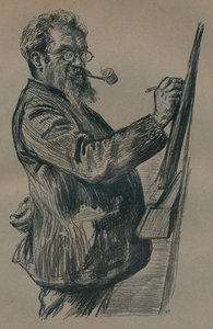 Ein posthumes Porträt von Henry Stacy Marks