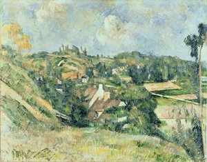 Auvers-sur-Oise, gesehen vom Val Harme, 1879-82