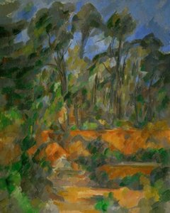 Lichtung von Paul Cézanne