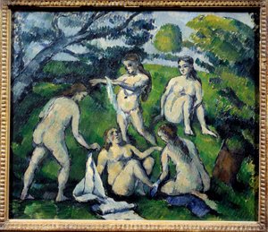 Fünf Badende (Gemälde von Paul Cezanne) von Paul Cézanne