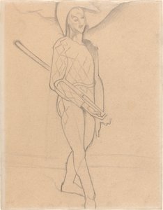 Harlekin von Paul Cézanne
