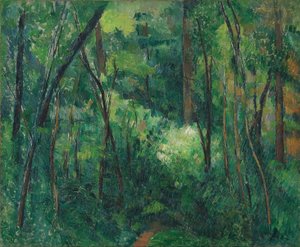 Waldinneres von Paul Cézanne
