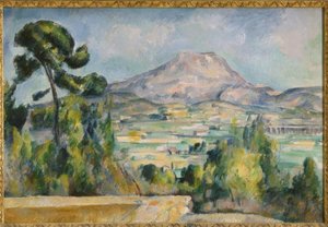 La Montagne Sainte-Victoire von Paul Cézanne