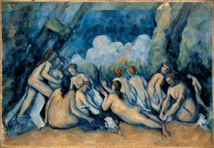 Die großen Badenden von Paul Cézanne