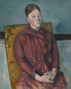 Madame Cézanne in einem gelben Stuhl, 1888-90