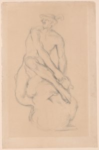 Merkur (nach Pigalle) von Paul Cézanne