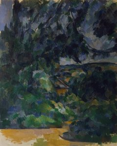 Blaues Landschaftsbild von Paul Cézanne