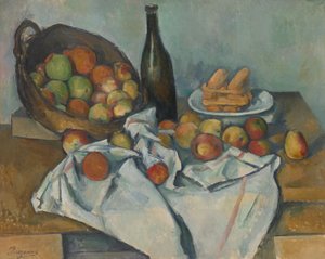 Der Korb mit Äpfeln von Paul Cézanne