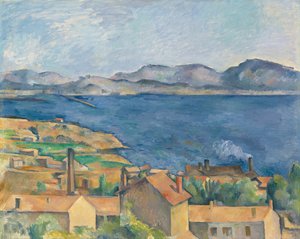 Die Bucht von Marseille, gesehen von L