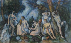 Die großen Badenden von Paul Cézanne