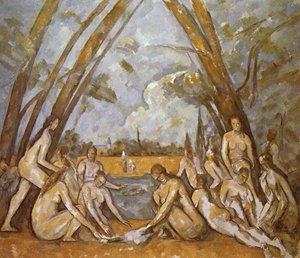 Die großen Badenden von Paul Cézanne