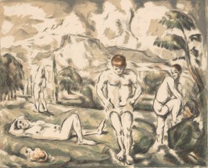 Die großen Badenden, ca. 1898