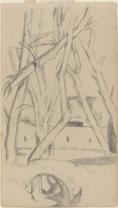 Die kleine Brücke von Paul Cézanne