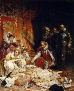 Der Tod der Königin Elisabeth I. von England