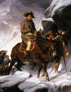 Napoleon überquert die Alpen