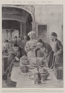 Die Herrschaft des Verdachts im Yildiz Kiosk von Paul Frenzeny
