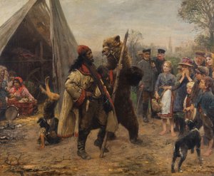 Der Bärenführer von Paul Friedrich Meyerheim