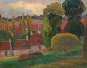 Ein Bauernhof in der Bretagne, ca. 1894