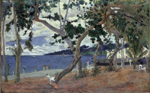 Am Meeresufer, Martinique von Paul Gauguin