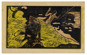 Auti te pape (Frauen am Fluss), aus der Noa Noa Suite