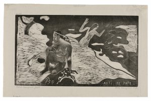Auti te pape (Frauen am Fluss) aus der Noa Noa Suite