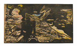 Auti te pape (Frauen am Fluss), aus der Noa Noa Suite von Paul Gauguin