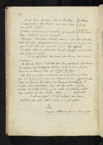 Vorher und Nachher - Letzte Seite des Haupttextes von Paul Gauguin