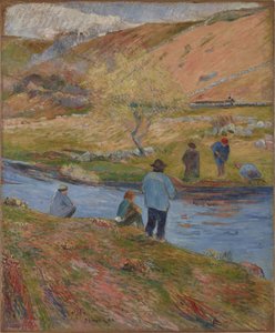 Bretonische Fischer, 1888 von Paul Gauguin