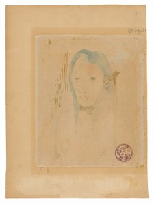 Büste einer tahitianischen Frau