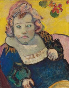 Kind mit Lätzchen oder Das Baby; Enfant au bavoir, 1895 von Paul Gauguin