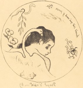 Entwurf für einen China-Teller, 1889