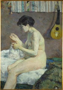 Aktstudie von Paul Gauguin