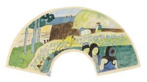 Bretonische Szene von Paul Gauguin