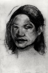 Kopf eines Tahitianers von Paul Gauguin
