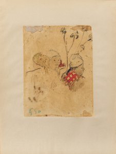 Köpfe und Vegetation, 1887