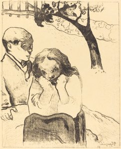 Menschliches Leid (Miseres humaines) von Paul Gauguin