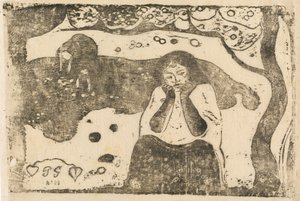 Menschliches Leid von Paul Gauguin