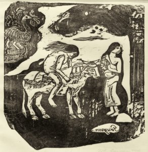 Die Entführung Europas von Paul Gauguin