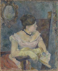 Madame Mette Gauguin im Abendkleid, 1884