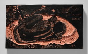 Manao tupapau (Sie denkt an den Geist oder der Geist denkt an sie), aus der Noa Noa Suite