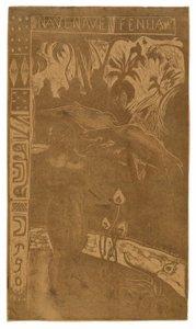 Nave nave fenua (Wunderbares Land), aus der Noa Noa Suite von Paul Gauguin
