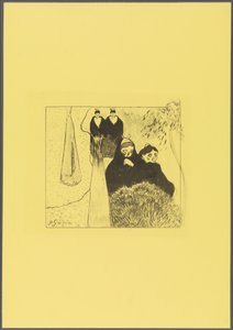 Alte Frauen von Arles, aus der "Volpini Suite: Dessins lithographiques"