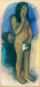 Parau na te varua ino von Paul Gauguin