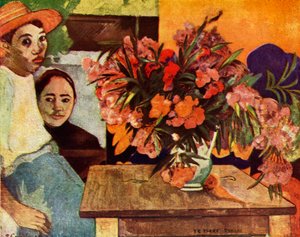 Bauern mit Blumen, 1936