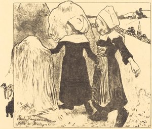 Freuden der Bretagne von Paul Gauguin