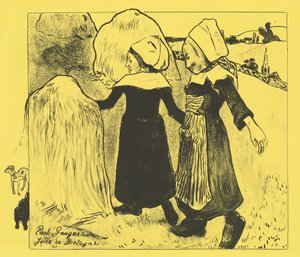 Freuden der Bretagne Joies de Bretagne von Paul Gauguin